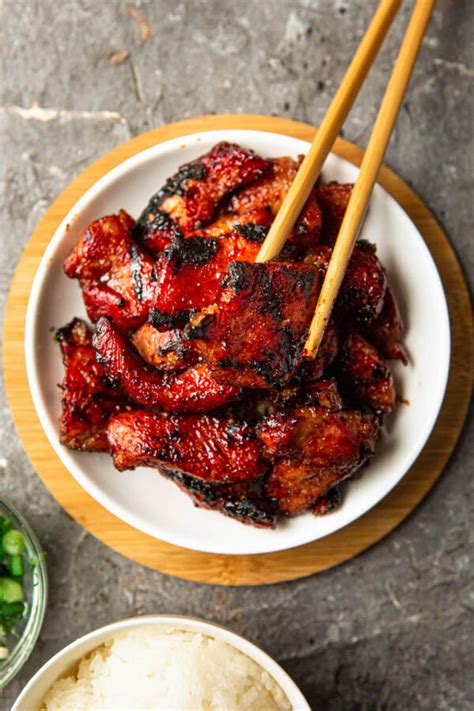 Chinese Bbq Pork Recipe Char Siu The Novice Chef