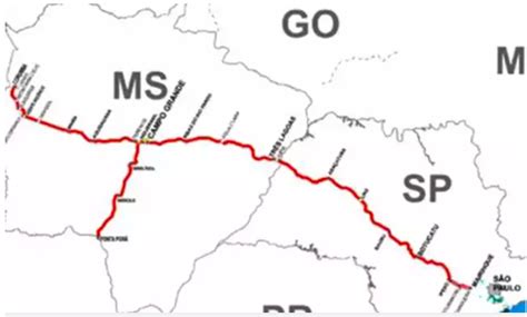 MS e SP traçam estratégias para retomada da ferrovia Malha Oeste Mato