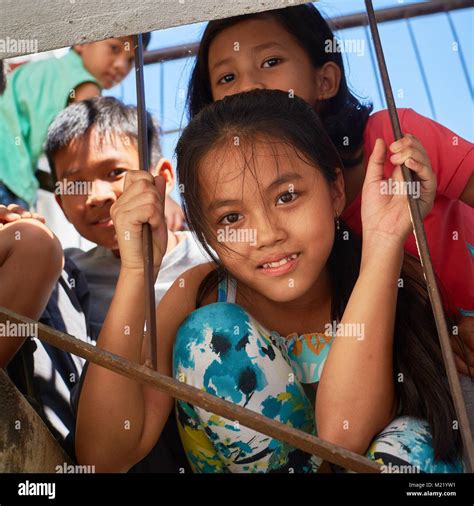 Cambodian children, White Building, Phnom Penh, Cambodia Stock Photo: 173376813 - Alamy