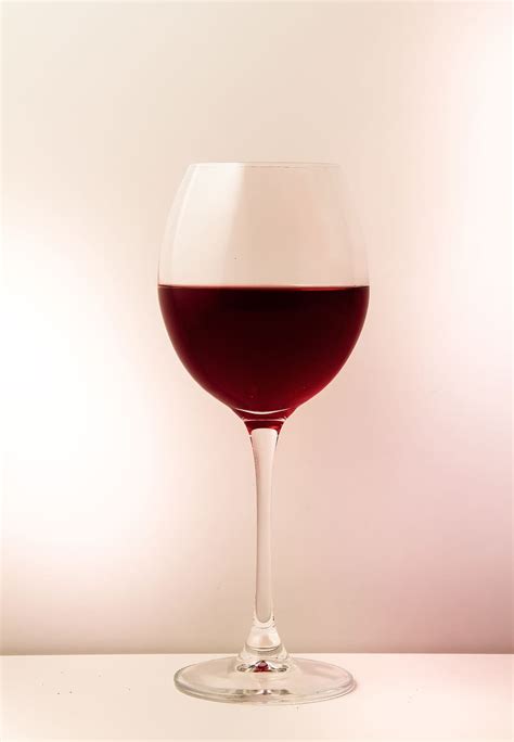 Half Filled Wine Glass White Surface Wine Glass Alcohol Piqsels