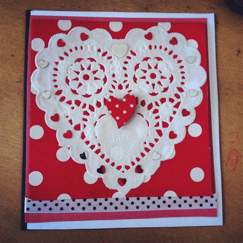 Valentines Card Ive Made With Love Valentines Cards Crafts Arts