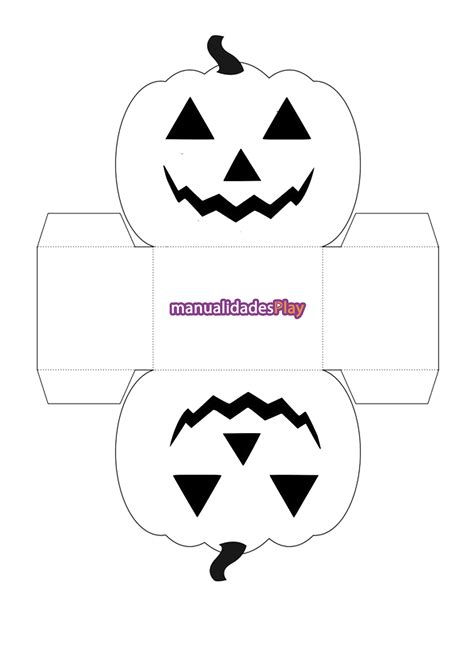 Manualidades Para Halloween Con Cartulina Incluye Moldes Handbox