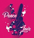 Peace and Love Vol 2 Vector 245902 Vector Art at Vecteezy