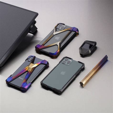 Luxury Designer Metal Iphone Cases By Gray