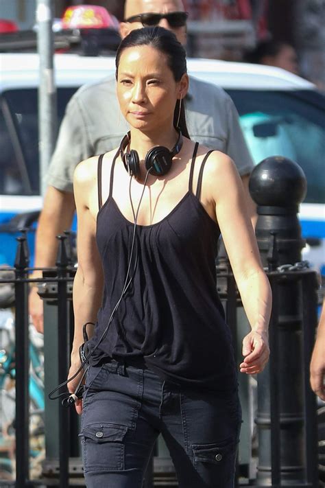 lucy liu on the set of elementary in west village 04 11 2017 hawtcelebs