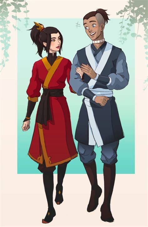 Sokka And Azula Together By Adajel Avatar Cartoon Avatar Characters Avatar Azula