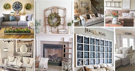 32 Beautiful Rustic Living Room Wall Decor Ideas Decor Home Ideas