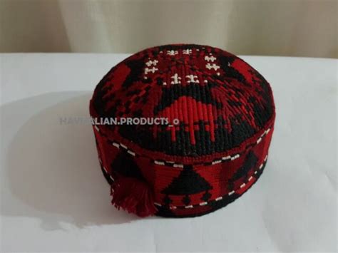 Premium Quality Manzoor Pashteen Afghan Mazari Cap Hat Hand Made For