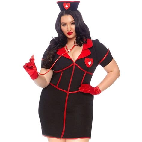 Bedside Babe Sexy Plus Size Adult Costume The Costumer