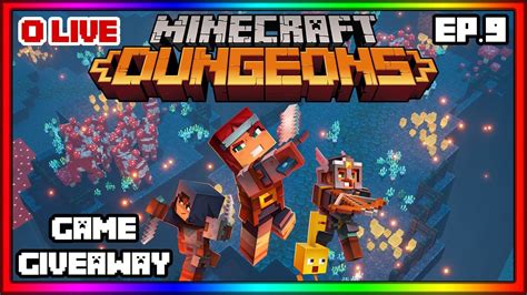 Minecraft Dungeons Game Giveaway Grinding Level 9 Youtube