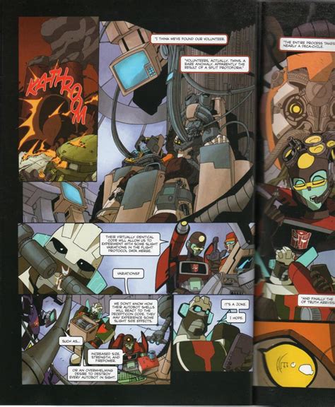Animated Arrival 6 Preview Page Transformers News Tfw2005