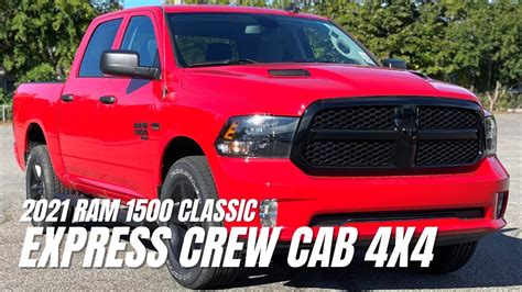 2021 Ram 1500 Classic Express Crew Cab 4x4 Walkaround Review 900 St