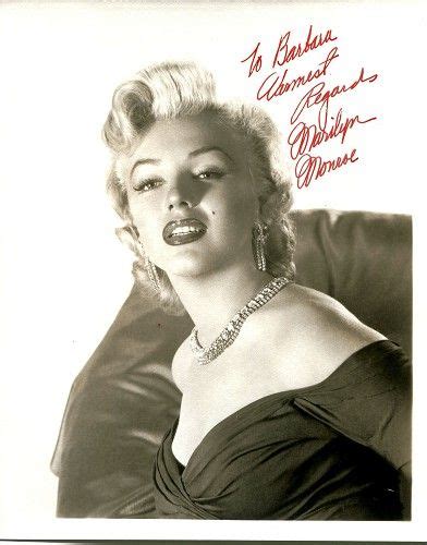 Example Of Marilyn Monroe Signature Marilyn Monroe Secretarial Signings For Comparison To Real