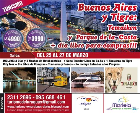 Turismo Excursiones Viajes En Turismo Paquete De Buenos Aires Y Tigre