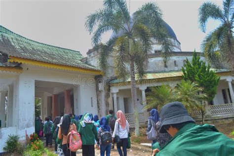 Langkat Indonesia April 30 2017 Photo Of The Old Mosque In The