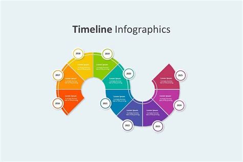 Timeline Infographic Template Powerpoint Free Download Slide Design