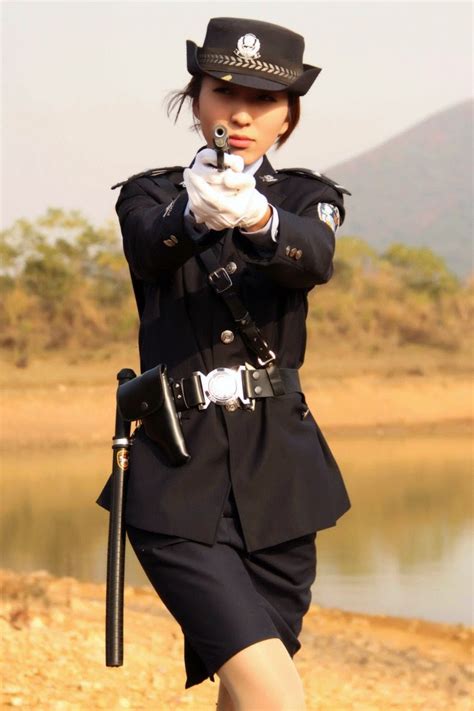 The Uniform Girls Pic China Chinese Policewoman Uniforms 4
