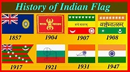 History of Indian Flag Since Pre Independence (1857 - 1947) WHO | WHEN ...