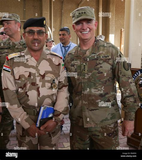 u s army lt gen paul e funk ii commanding general of iii armored corps and outgoing