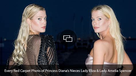 Princess Dianas Twin Nieces Lady Amelia And Eliza Spencer Honored Their