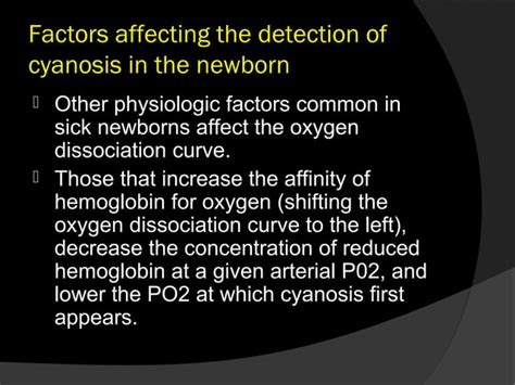 Approach To A Neonate With Cyanosis Ppt