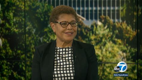 La Mayor Election Rep Karen Bass Talks Solving Homelessness Vaccine