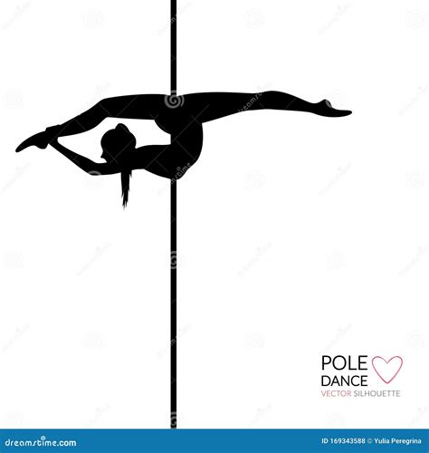 pole dance girls web template cartoon vector illustration pole dancers beautiful women pylon