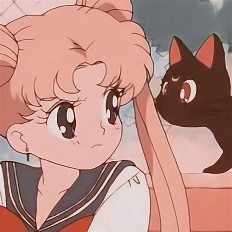 ㅡ By Vivid Edits ♡ Anime Sailor Moon Cat Sailor Moon Aesthetic