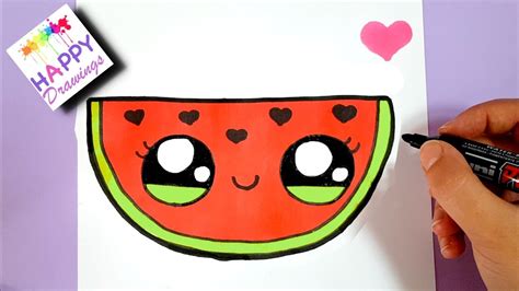 cute watermelon drawing at explore collection of cute watermelon drawing