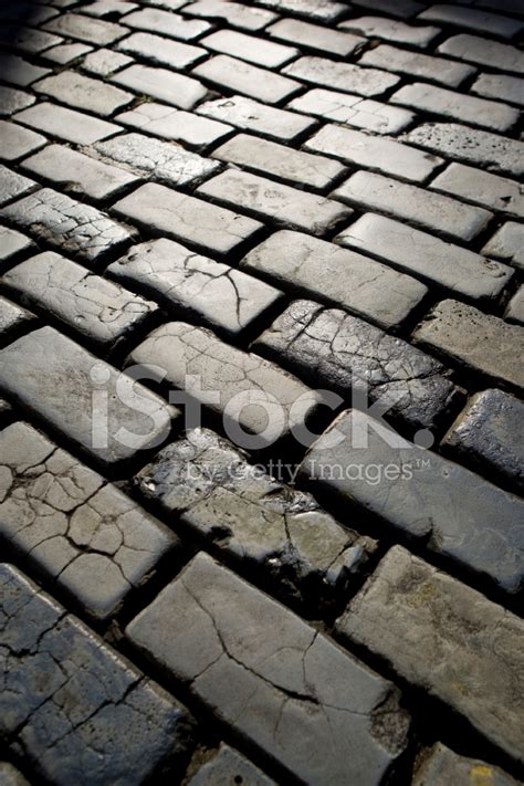 Colonial Cobblestone Stock Photo Royalty Free Freeimages