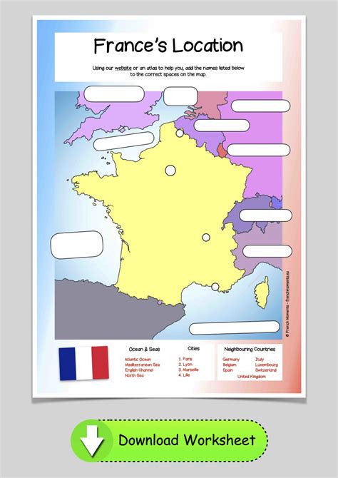 26 Geography Of France Worksheet Support Worksheet