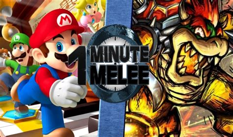 Mario Vs Bowser One Minute Melee Fanon Wiki Fandom