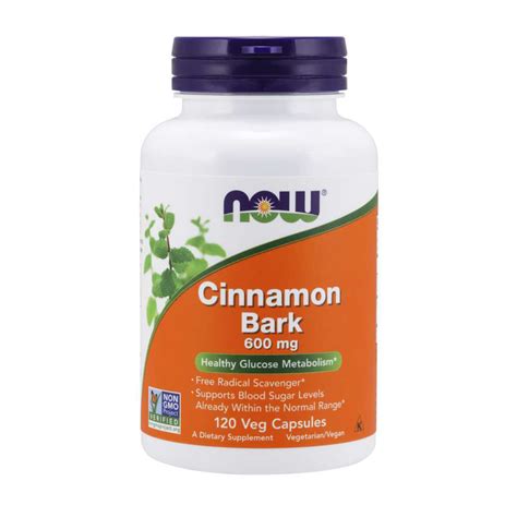 Cinnamon Bark 600 Mg Veg Capsules The Mall Pharmacy