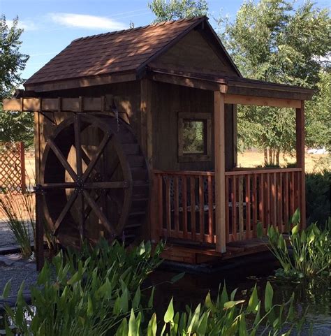Water Wheel House Styles House