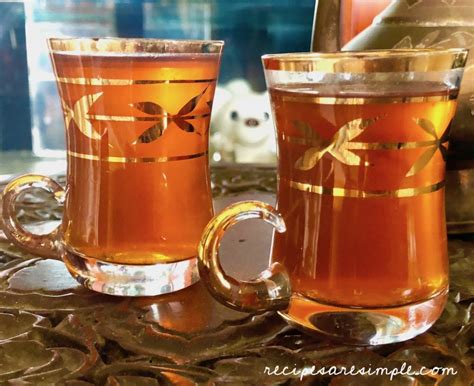 Over A Cup Of Sulaimani Tea Recipes Are Simple