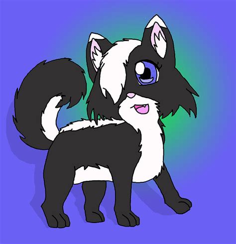 My Fursona Chibi Digital Art By Ariel Wise Fine Art America