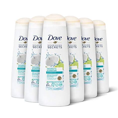 Dove Nourishing Secrets Shampoo For Dry Hair Coconut And Hydration With