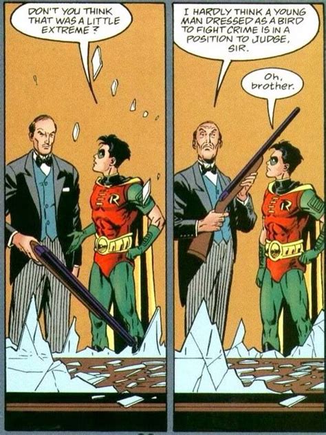 Alfred Pennyworth Marvel Dc Comics Humor Batman Quadradinhos Do Batman