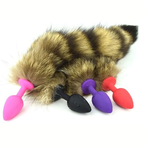 Fairy Faux Fur Fox Tail Anal Plug Super Sexy Cosplay Butt Plug Tail Small Size Insert Buttplug