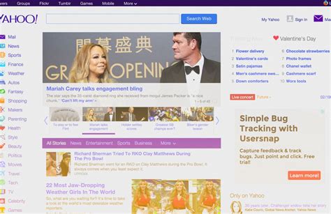 Yahoo Unveils Its Latest Redesign Webdesigner Depot