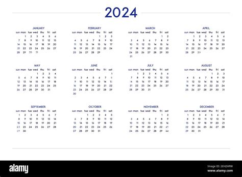Calendar 2024 Banque De Photographies Et Dimages à Haute Résolution