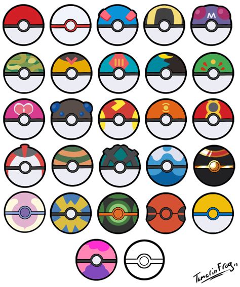 All Poke Balls Free Icons Pokemon Ball Pokemon Birthday Pokemon Printables