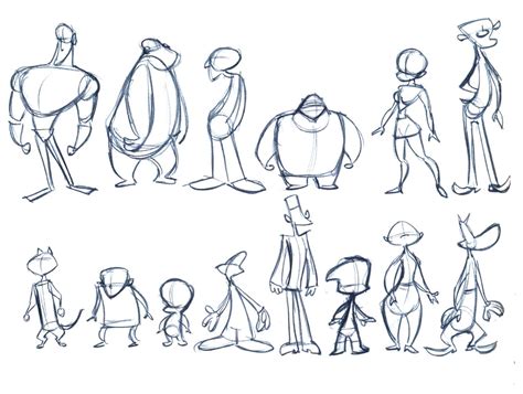 Examples of Character Design « Character Animation | Animation character drawings, Character ...