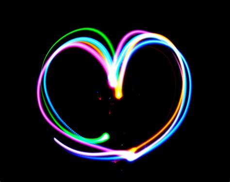 Gray heart beat wallpaper, minimalism, simple background, monochrome. Neon Hearts Wallpapers - Wallpaper Cave