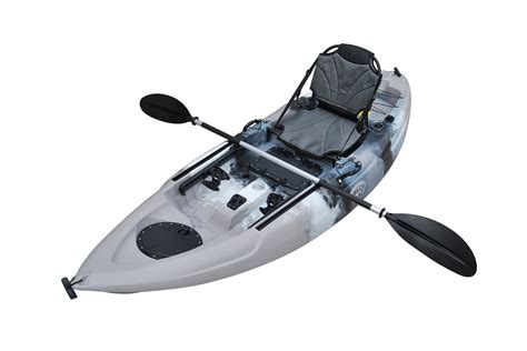 Bkc Uh Fk285 95 Foot Sit On Top Single Fishing Kayak With Upright Seat