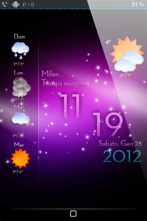 Download LS Space & Forecast iPhone Theme - iPhone Themes - Mobile Fun