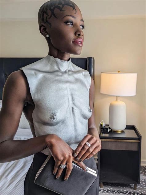 Lupita Nyongo Hits Tony Awards Red Carpet In Naked Look Photos News Com Au Australias