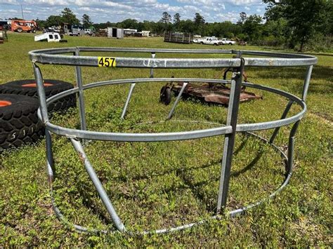 Galvanized Hay Ring Nutt Auction