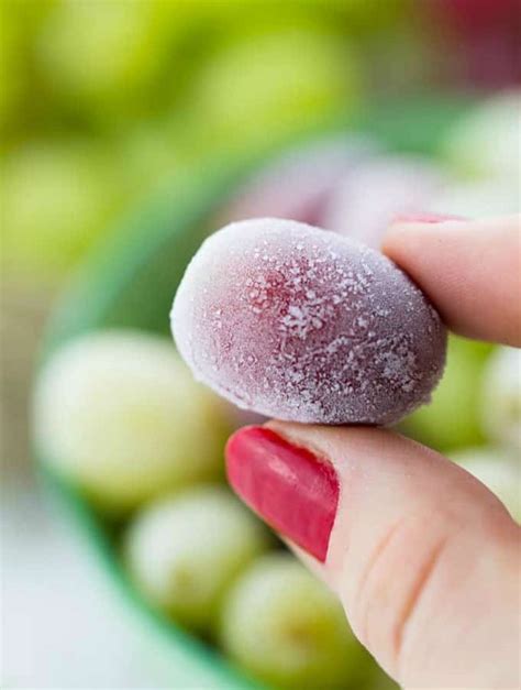 Frozen Grapes The Best Snack Ever Vegan Heaven