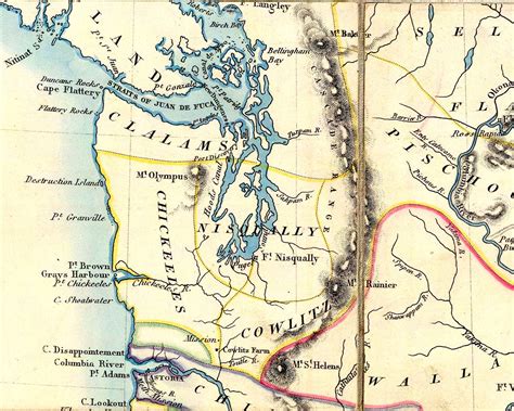 Geography Of Puget Sound Tribes Tota